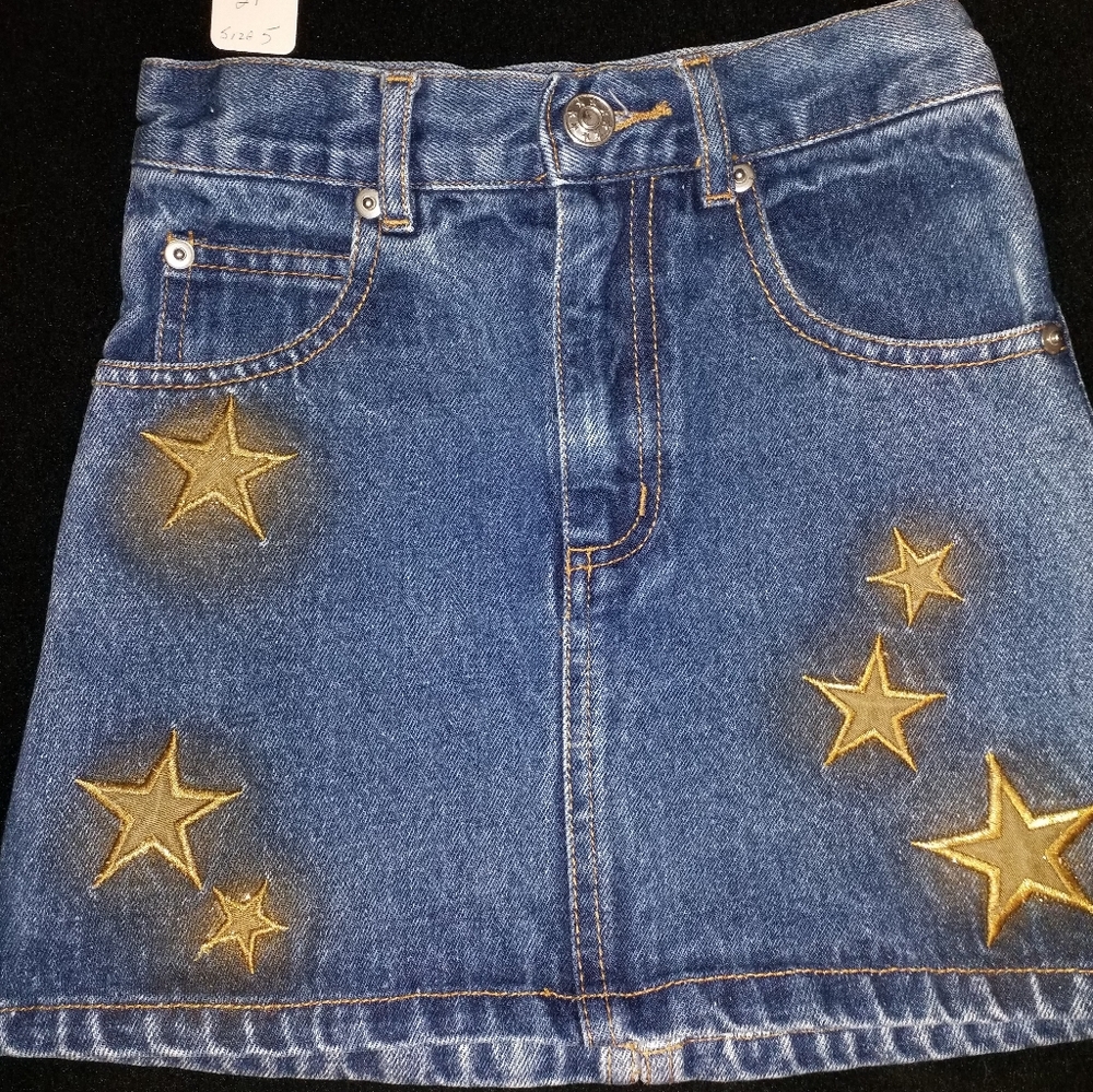 Girls Denim Skirt size 5